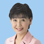 民主新 島 久美子候補(54)