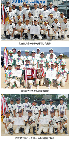 和歌山市軟式野球連盟学童部３支部大会決勝