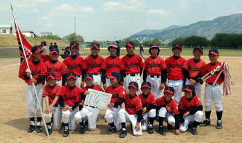 県大会での活躍に期待 安楽川少年野球クラブ