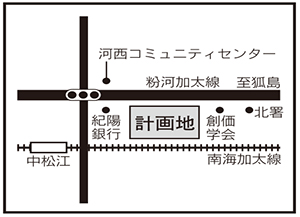 松江北　ヤマダ電機　地図