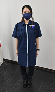 和歌山海上保安部に初導入された「マタニティ服」
