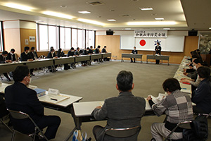 和歌山市地域防災計画の修正案などを審議した市防災会議