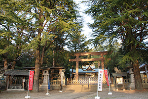 和歌山城公園内にある県護国神社