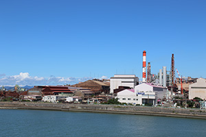 日本製鉄の関西製鉄所和歌山地区